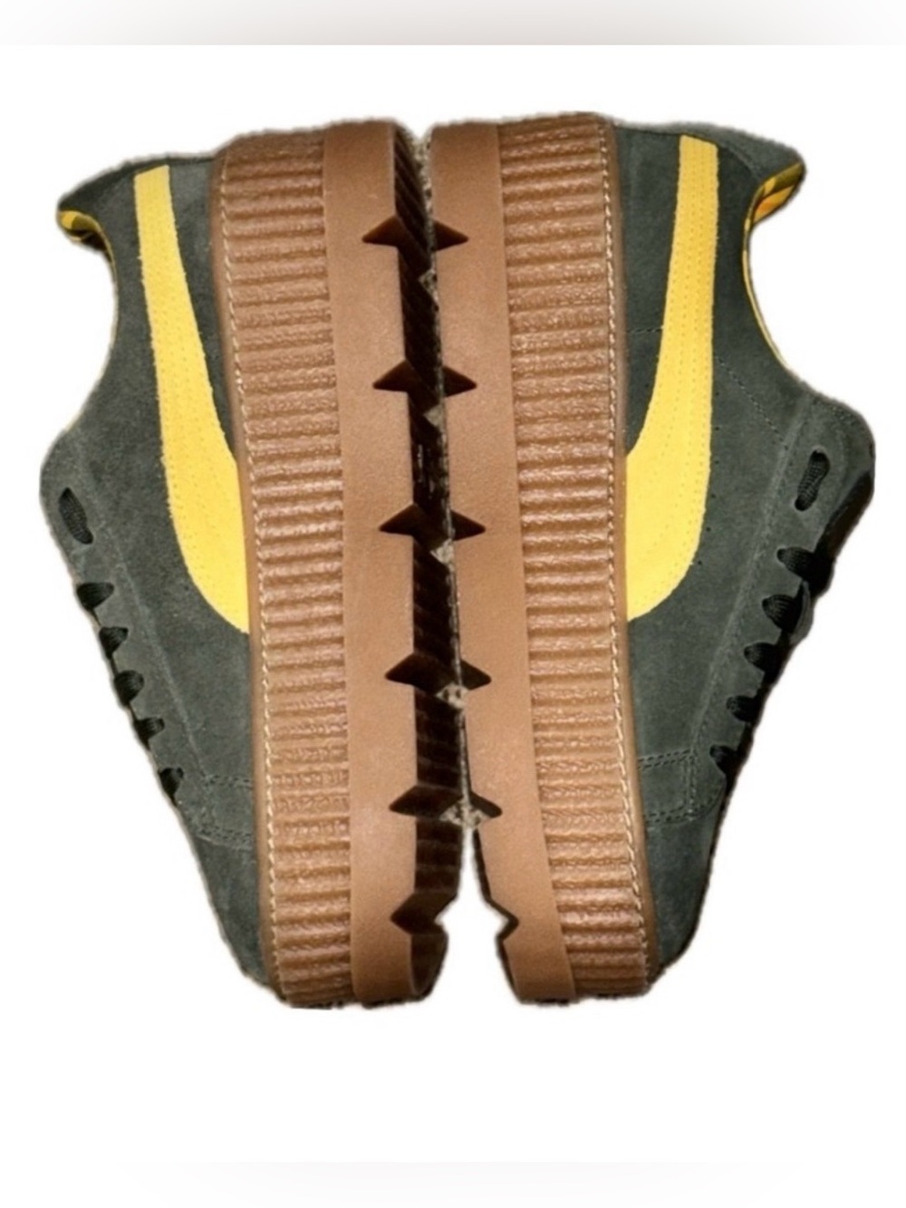 PUMA X FENTY *NEW* Suede Creeper Plaid Interior Gum‎ Sole | Women's Sz 8